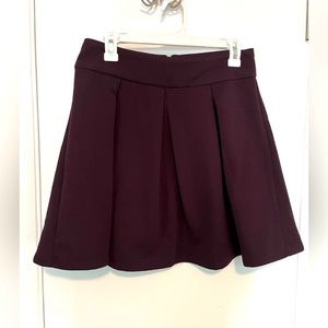 Pleated Purple Mini Skirt | The Limited | size 8